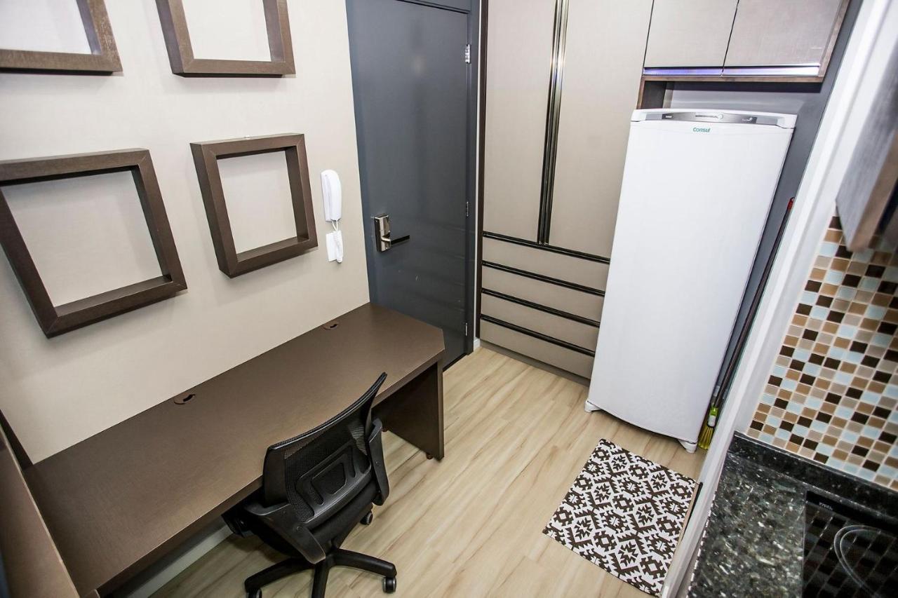 Studio Completo Com Escritorio - All1218 Curitiba Exteriér fotografie